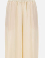 Pantalone in crepe de chine PAD276F336 M1870145 FABIANA FILIPPI 