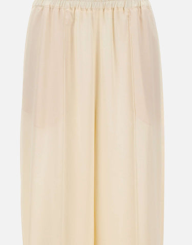 Pantalone in crepe de chine PAD276F336 M1870145 FABIANA FILIPPI 