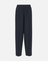FABIANA FILIPPI Pantalone in crepe de chine BLUE Donna 