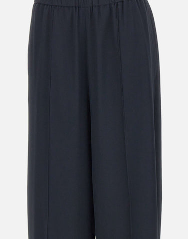 FABIANA FILIPPI Pantalone in crepe de chine BLUE Donna 
