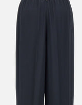 FABIANA FILIPPI Pantalone in crepe de chine BLUE Donna 