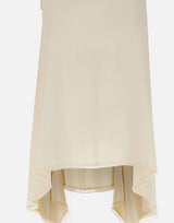 FABIANA FILIPPI Top in crepe de chine WHITE Donna 