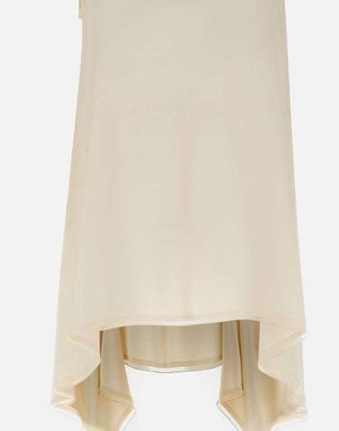 FABIANA FILIPPI Top in crepe de chine WHITE Donna 