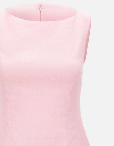 FAITHFULL THE BRAND Abito corto "Lydie" Pink Donna 
