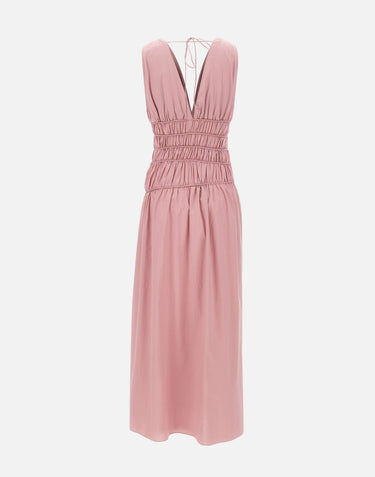 FAITHFULL THE BRAND Abito lungo "Saja" Pink Donna 