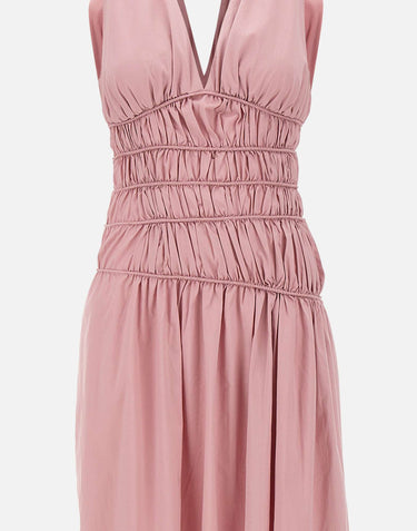 FAITHFULL THE BRAND Abito lungo "Saja" Pink Donna 