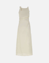 FAITHFULL THE BRAND Abito lungo "Cera" WHITE Donna 