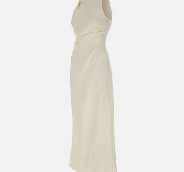 FAITHFULL THE BRAND Abito lungo "Cera" WHITE Donna 