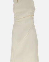 FAITHFULL THE BRAND Abito lungo "Cera" WHITE Donna 