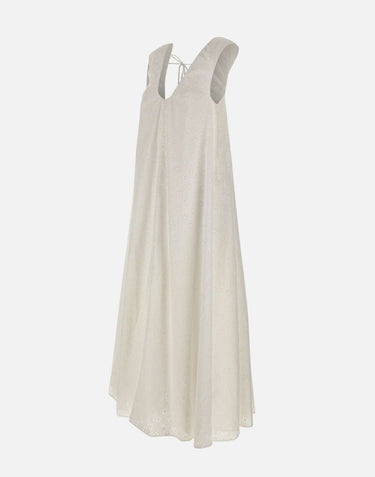 Maxi abito "Juana Valentina Broderie" FF4658 VBW FAITHFULL THE BRAND 