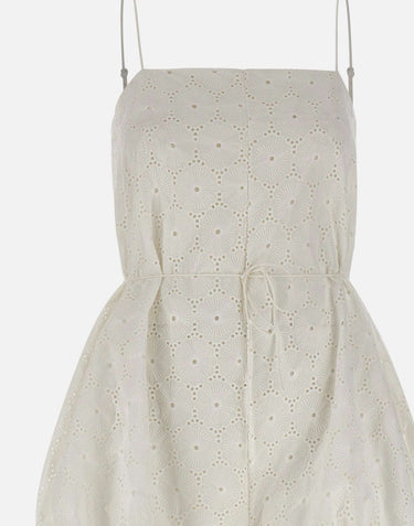 FAITHFULL THE BRAND Jumpsuit "Rosella" WHITE Donna 