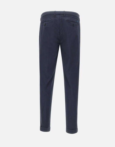 Pantaloni Slim in Gabardine Stretch NTM8650187TGUR U824 FAY 