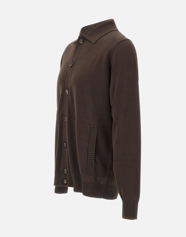 Cardigan con collo polo BP3MLT CR12R190 FILIPPO DE LAURENTIIS 