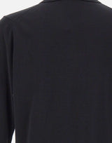 FILIPPO DE LAURENTIIS Cardigan con collo polo BLACK Uomo 