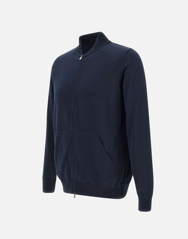 FILIPPO DE LAURENTIIS Maglia in cotone BLUE Uomo 