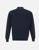 FILIPPO DE LAURENTIIS Maglia in cotone BLUE Uomo 