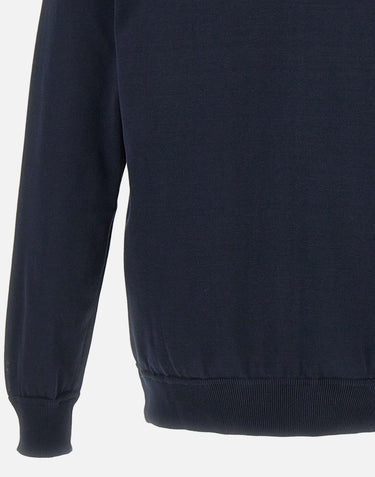 FILIPPO DE LAURENTIIS Maglia in cotone BLUE Uomo 