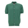 FILIPPO DE LAURENTIIS Camicia in maglia di cotone GREEN Uomo 