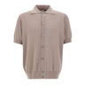 FILIPPO DE LAURENTIIS Camicia in maglia di cotone GREY Uomo 