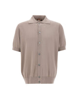 FILIPPO DE LAURENTIIS Camicia in maglia di cotone GREY Uomo 
