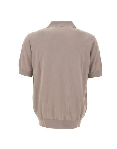 FILIPPO DE LAURENTIIS Camicia in maglia di cotone GREY Uomo 