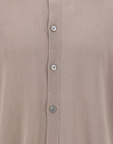 FILIPPO DE LAURENTIIS Camicia in maglia di cotone GREY Uomo 