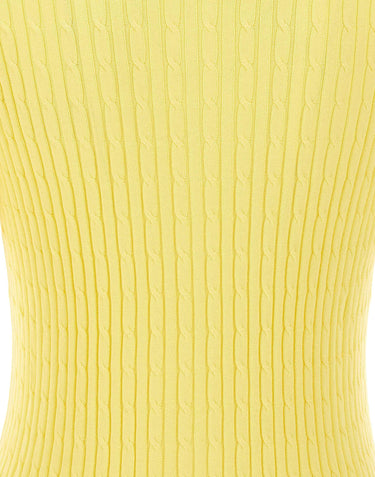 FILIPPO DE LAURENTIIS Camicia in maglia dicotone YELLOW Uomo 