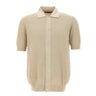 FILIPPO DE LAURENTIIS Camicia in maglia di cotone BEIGE Uomo 
