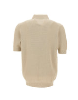 FILIPPO DE LAURENTIIS Camicia in maglia di cotone BEIGE Uomo 