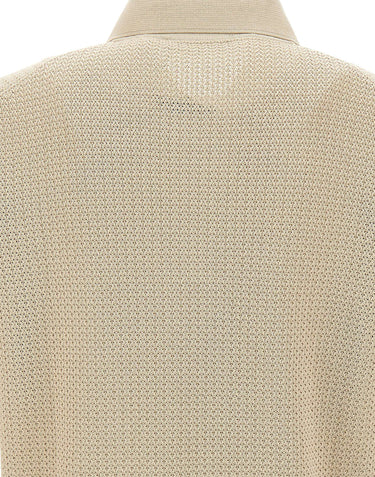 FILIPPO DE LAURENTIIS Camicia in maglia di cotone BEIGE Uomo 