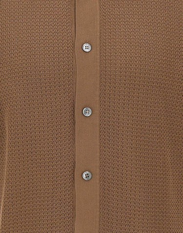 Camicia in maglia di cotone CA3MC CR14L070 FILIPPO DE LAURENTIIS 