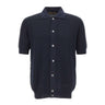 FILIPPO DE LAURENTIIS Camicia in maglia di cotone BLUE Uomo 
