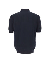 FILIPPO DE LAURENTIIS Camicia in maglia di cotone BLUE Uomo 