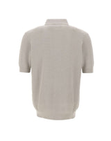 FILIPPO DE LAURENTIIS Camicia in maglia di cotone GREY Uomo 