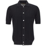 FILIPPO DE LAURENTIIS Camicia in maglia di cotone BLACK Uomo 