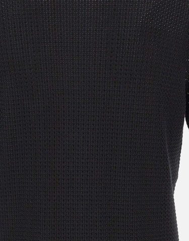 FILIPPO DE LAURENTIIS Camicia in maglia di cotone BLACK Uomo 