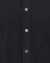 FILIPPO DE LAURENTIIS Camicia in maglia di cotone BLACK Uomo 