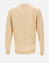 FILIPPO DE LAURENTIIS Cardigan in misto lino BEIGE Uomo 