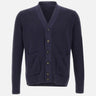 FILIPPO DE LAURENTIIS Cardigan in cotone BLUE Uomo 