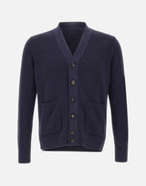FILIPPO DE LAURENTIIS Cardigan in cotone BLUE Uomo 