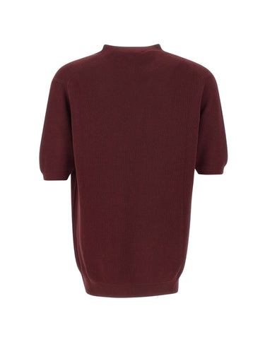 FILIPPO DE LAURENTIIS Maglia in cotone RED Uomo 