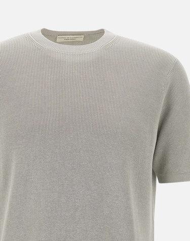 Maglia in crêpe di cotone GC1MC CR14P902 FILIPPO DE LAURENTIIS 