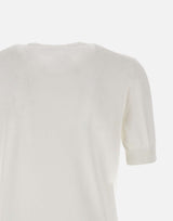 FILIPPO DE LAURENTIIS Maglia in cotone WHITE Uomo 
