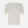 FILIPPO DE LAURENTIIS Maglia in cotone WHITE Uomo 
