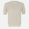 FILIPPO DE LAURENTIIS Maglia in cotone WHITE Uomo 