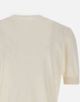 FILIPPO DE LAURENTIIS Maglia in cotone WHITE Uomo 