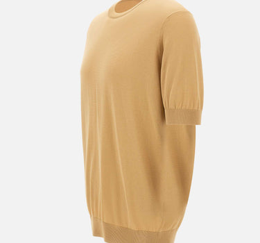 FILIPPO DE LAURENTIIS Maglia in cotone BEIGE Uomo 