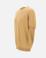FILIPPO DE LAURENTIIS Maglia in cotone BEIGE Uomo 