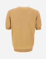 FILIPPO DE LAURENTIIS Maglia in cotone BEIGE Uomo 