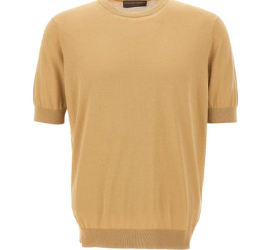 FILIPPO DE LAURENTIIS Maglia in cotone BEIGE Uomo 